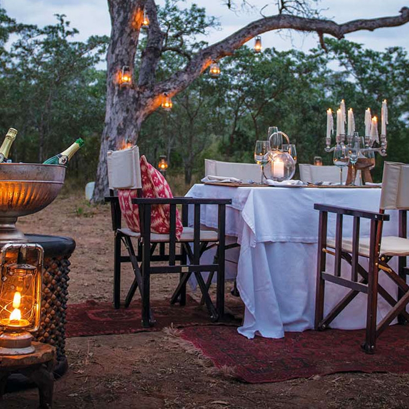 Dining at Dulini Lodge - Kruger Safaris South Africa