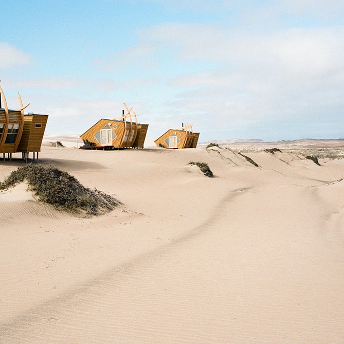 Shipwreck Lodge on the Skeleton Coast, Namibia