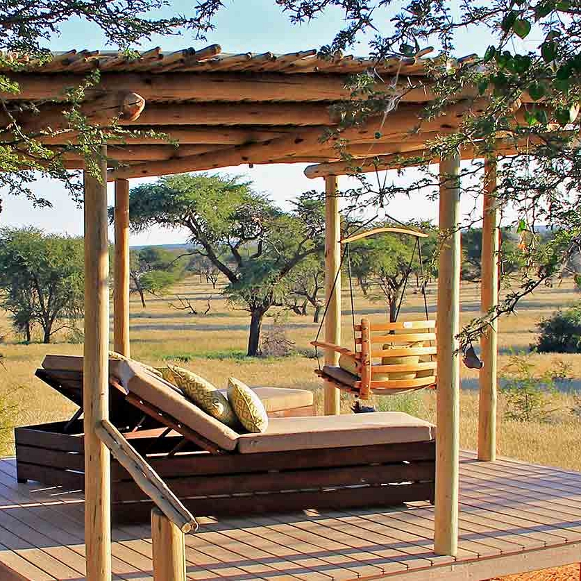 Otjimbondona Kalahari - Outdoor sala lounge