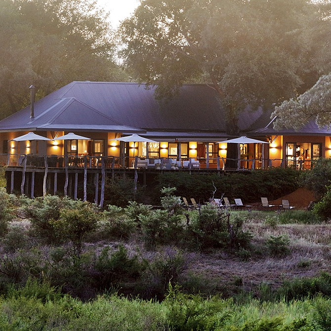MalaMala Sable Camp - Exterior at Dusk - Kruger Safaris South Africa