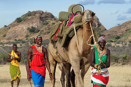 Karisia Walking Safaris with Camels - Kenya Walking Safari: A Walk in the Wild Travel Package