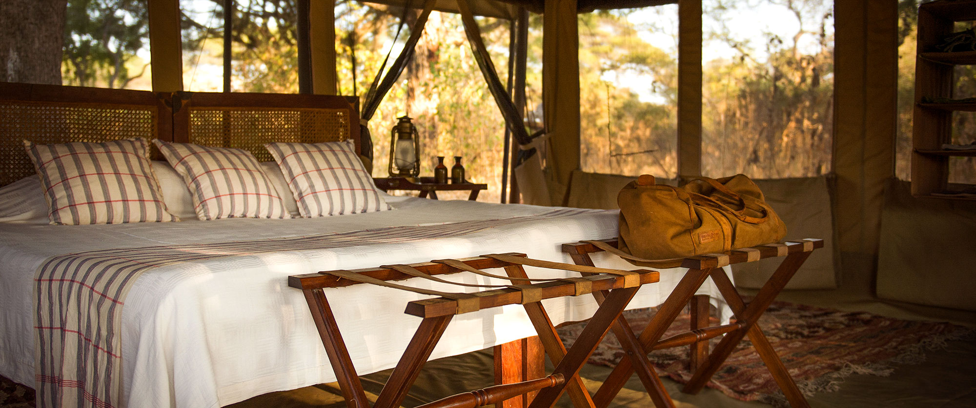 Tanzania Safari Getaway - Chada Katavi Luxury Bush Camp in Tanzania - Deluxe Tented Camp