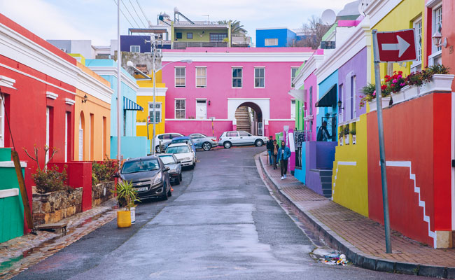 Colorful houses of Bo-Kaap Neighborhood-Tourism Cape Town - Visit Cape Town