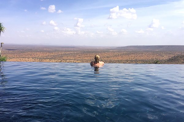 Trip to Africa - Kenya Wildlife Safari - Infinity Pool