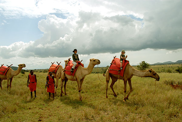 Camel Safari at Lewa House, Kenya