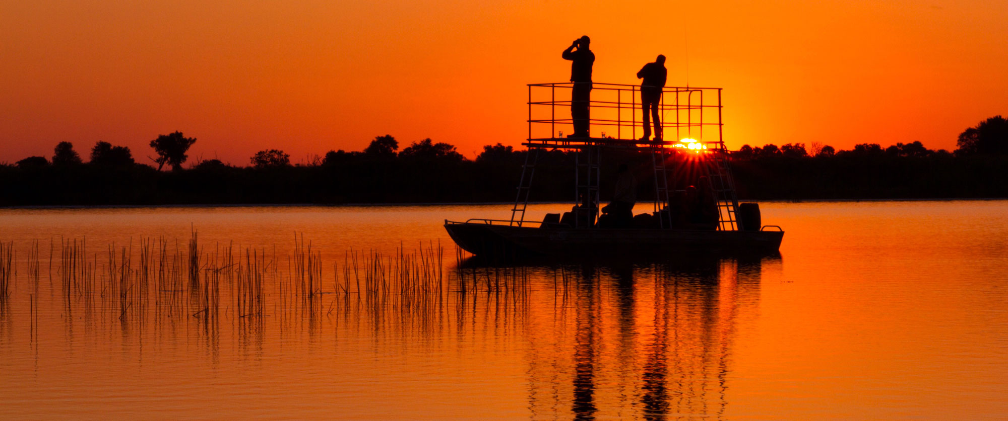 Botswana Safari Tour: Peak Season Okavango Adventure - Sunset Safari Cruise