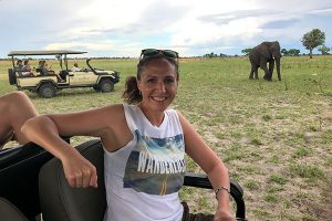 Botswana Safari - Katie Marta - Elephant Sighting on a Game Drive