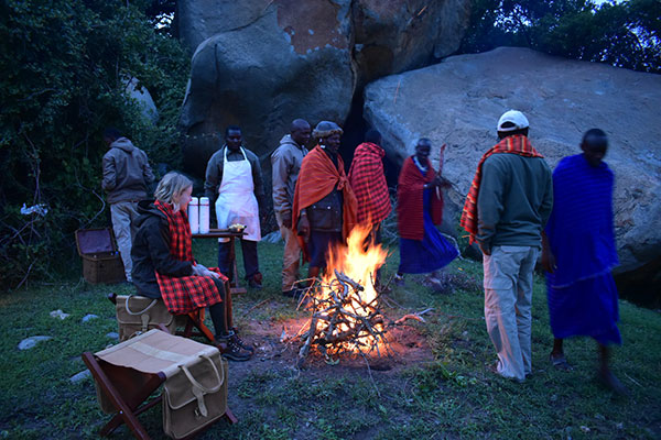 Tanzania authentic cultural interactions - dinner with the Maasai in Tanzania