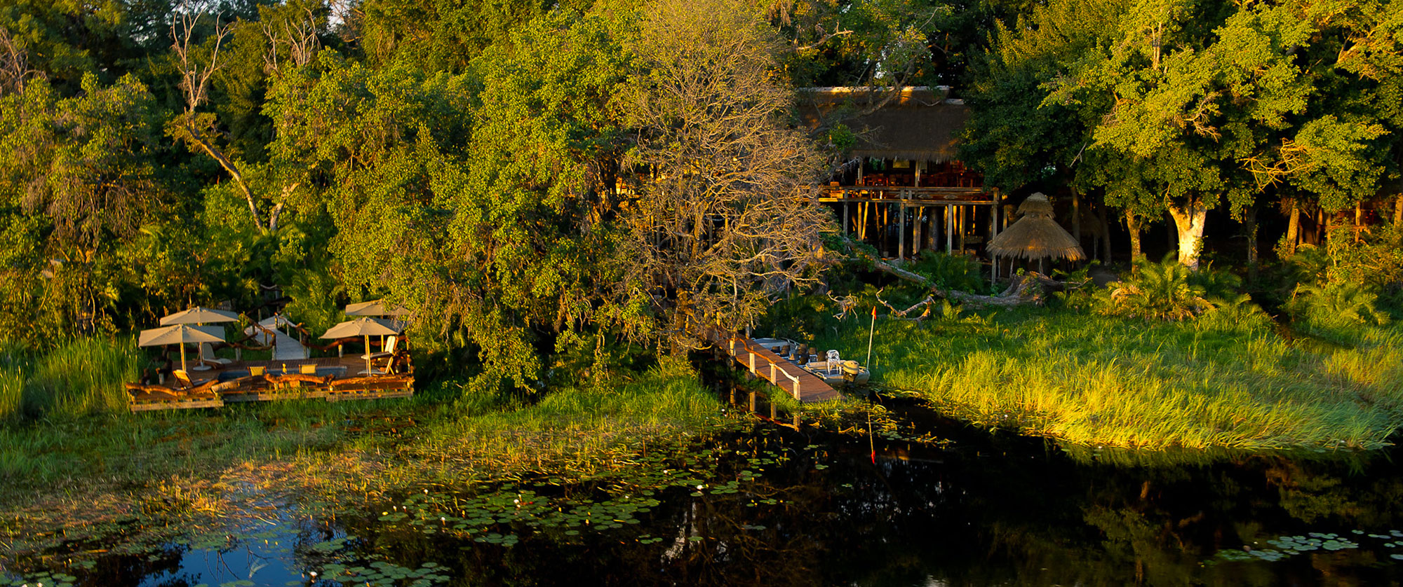 Okavango Delta Packages - Luxury Safari - Jao Camp Exterior