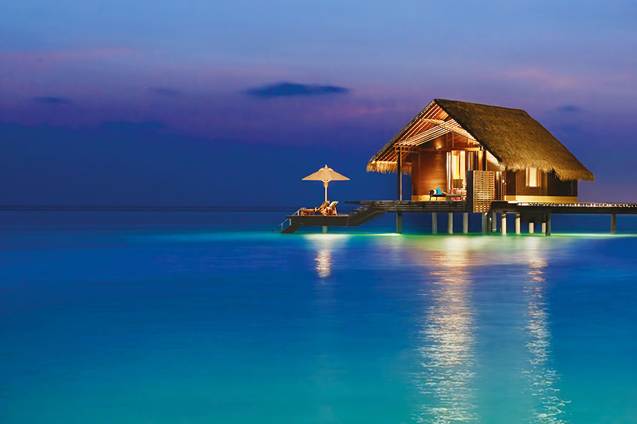 East Africa Beach Vacations - Luxury Overwater Bungalow Resort, Maldives