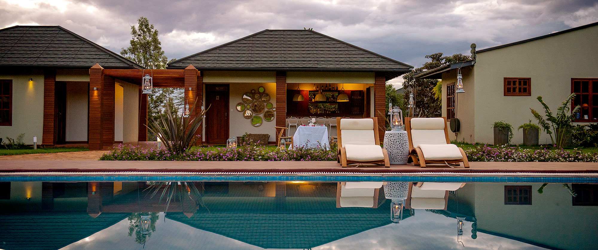 Pool at Acacia Lodge, Ngorongoro Crater, Tanzania