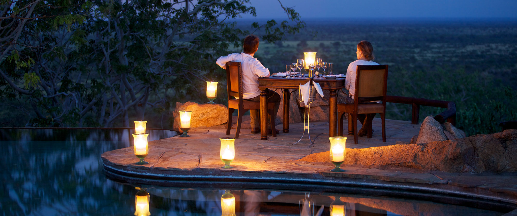 Private Dining at Elsa's Kopje Safari Lodge, Kenya