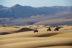 Quad biking in the Namib Desert, Namibia