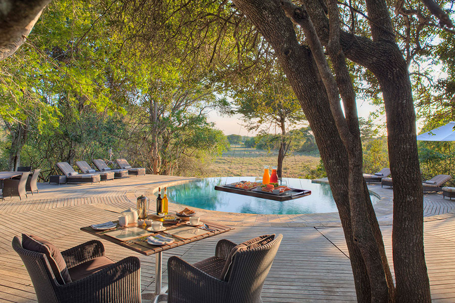 Pool at andBeyond Phinda Forest Lodge