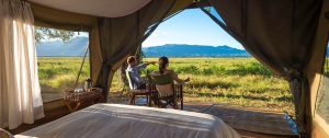 View from Tent - John's Camp Zimbabwe - South Luangwa, Mana Pools, and Victoria Falls Adventure Package