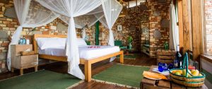 Room at Kyambura Gorge Lodge - Bwindi Impenetrable National Park - Uganda and Rwanda Gorilla Trekking Tour
