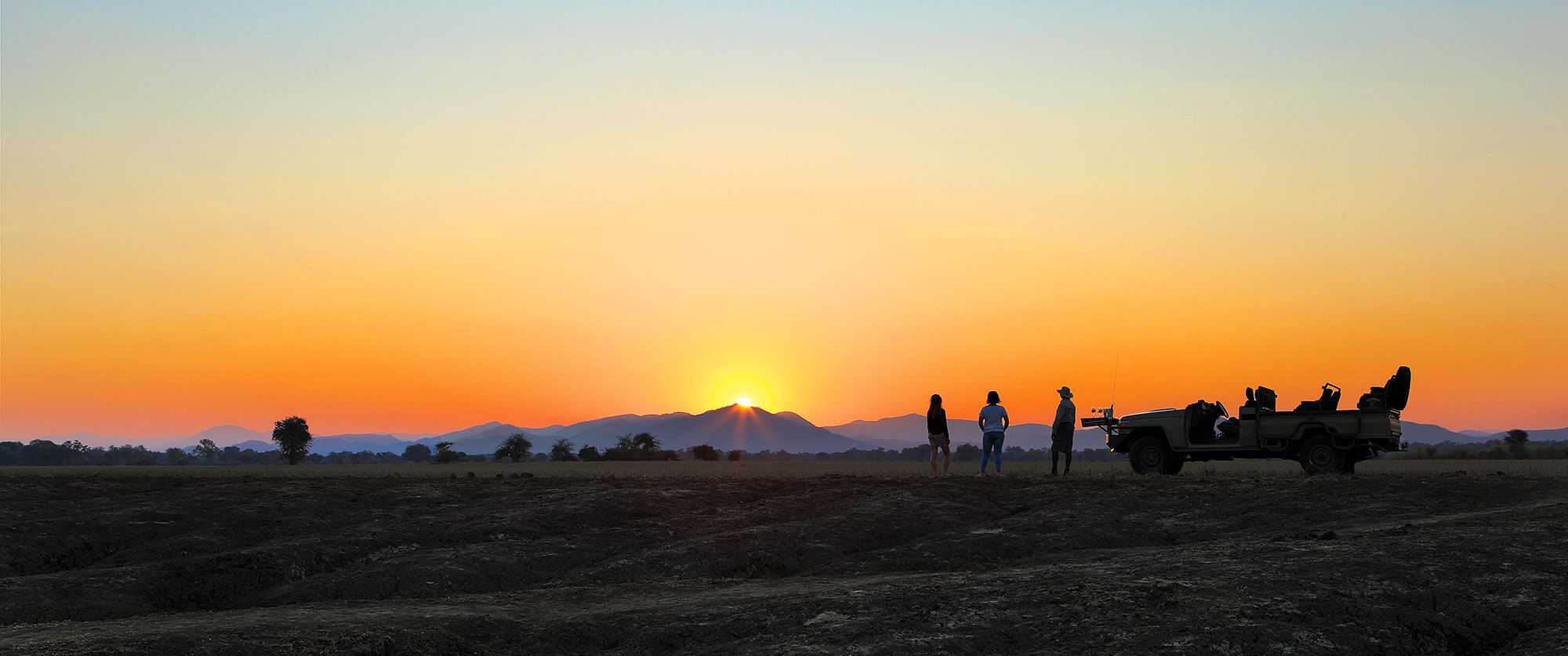 Sundowners at Anabezi Luxury Tented Camp - Wildlife Safari and Beach: Zambia and Lake Malawi Luxury Tour