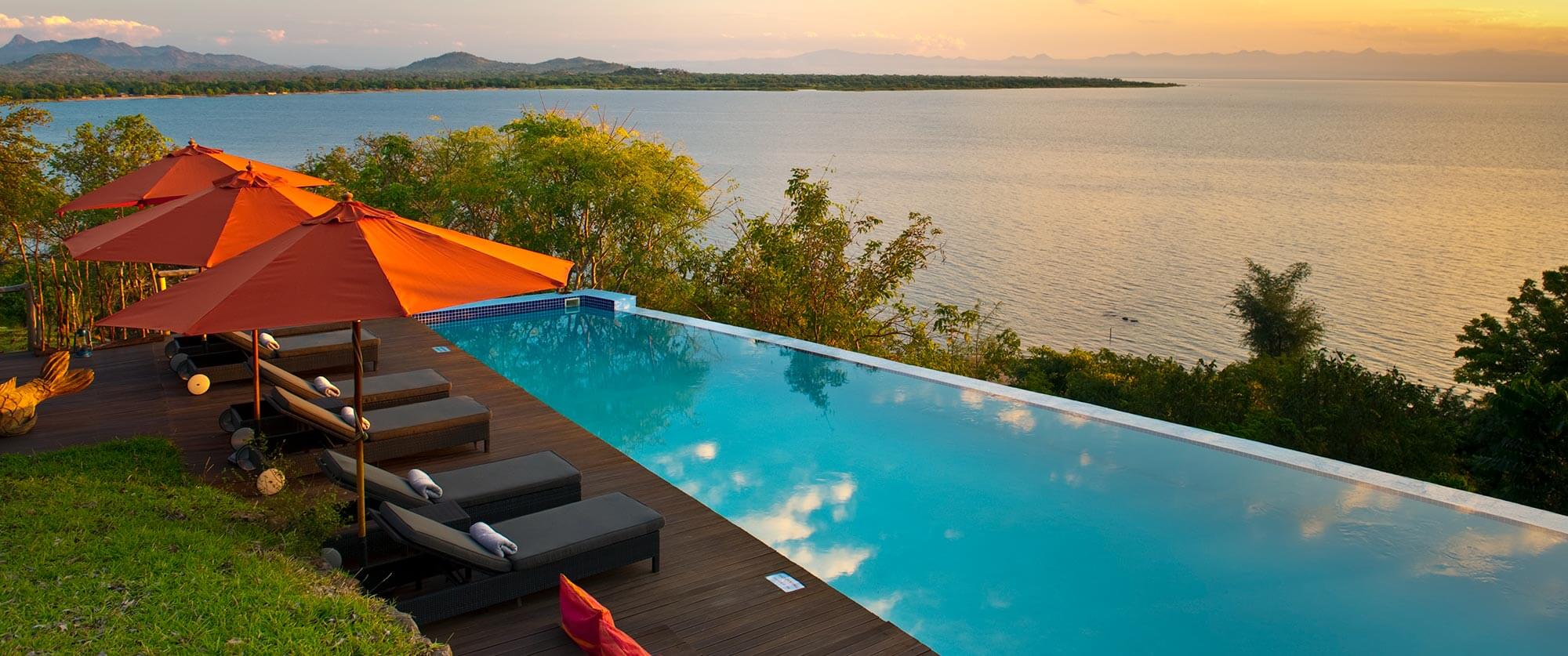 Pumulani Lodge Pool - Lake Malawi Vacation Package