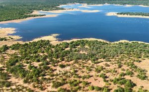 Aerial View of Lake Kariba - Zimbabwe Safari - Lake Kariba - Changa Safari Camp