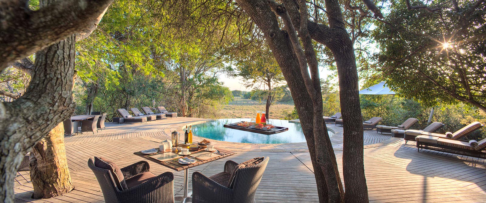 Pool at andBeyond Phinda Forest Lodge - Luxury South African Safari: andBeyond Phinda and Sabi Sands