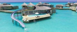 Soneva Jani Resort - 1 Bedroom Water Retreat with Slide - Maldives Overwater Bungalow Vacation