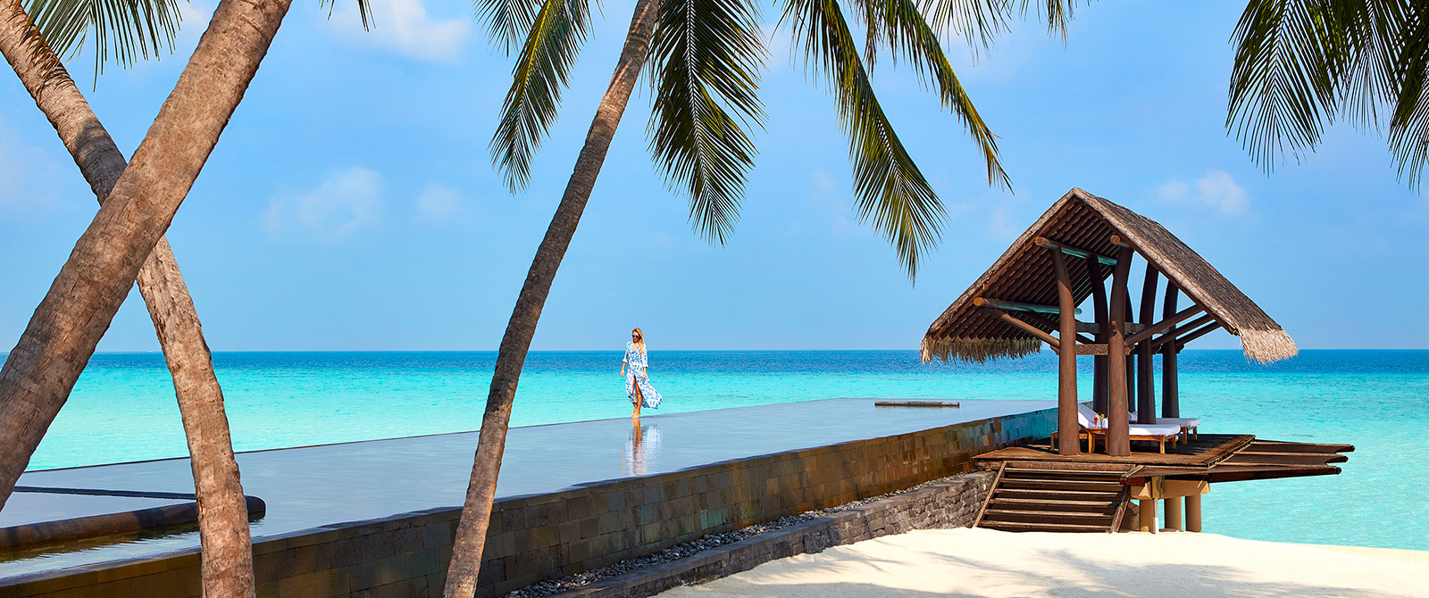 Luxury Lap Pool at One&Only Reethi Rah Maldives