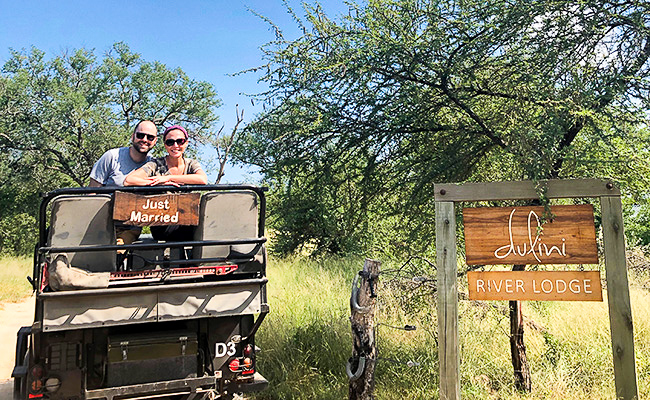 Post-wedding safari in South Africa