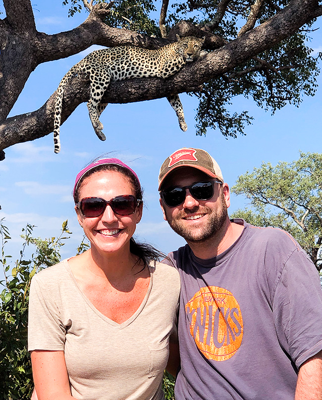 Sabi Sands safari after our wedding ceremony