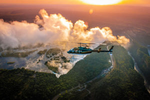 Helicopter Sightseeing Tour Over Victoria Falls
