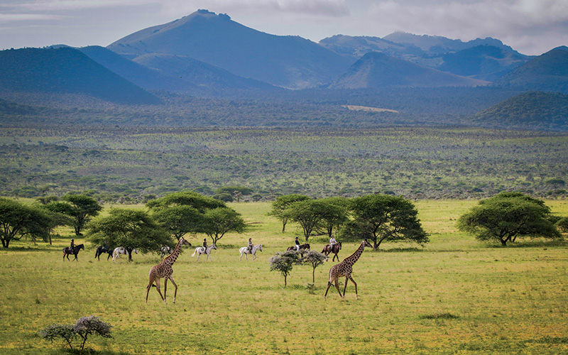 Horseback Safari in Chyulu Hills, Kenya - Ol Donyo Lodge