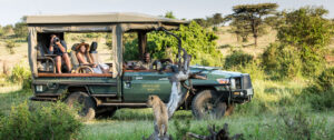 Great Plains Conservation - Mara Plains Couple on Safari